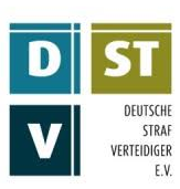 Deutsche Strafverteidiger logosu