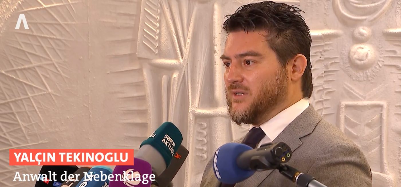 Avukat Tekinoğlu, SWR haberinde müdahil vekili olarak